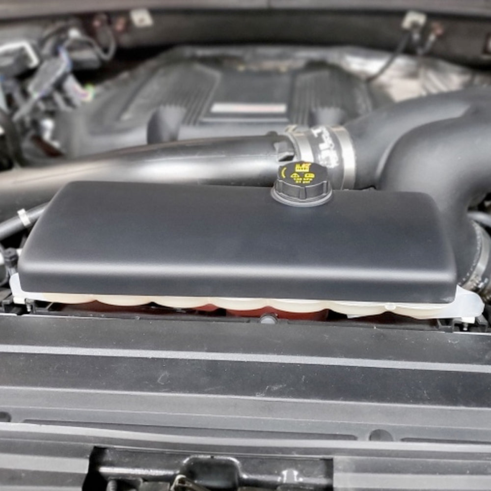 JLT 15-19 Ford F-150/Raptor Black Textured Coolant Tank Cover