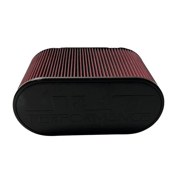 JLT SBAFO412-R Oiled Intake Replacement Filter 4" x 12" Oval