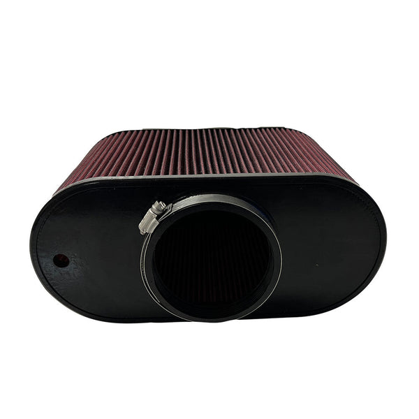 JLT SBAFO412-R Oiled Intake Replacement Filter 4" x 12" Oval