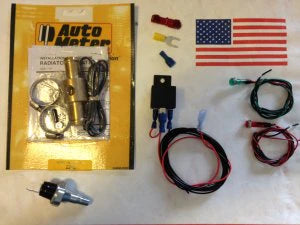 Dfuser Motorsports 1001068 Low Coolant/Water/Oil/Fuel Pressure Warning Kit with LED