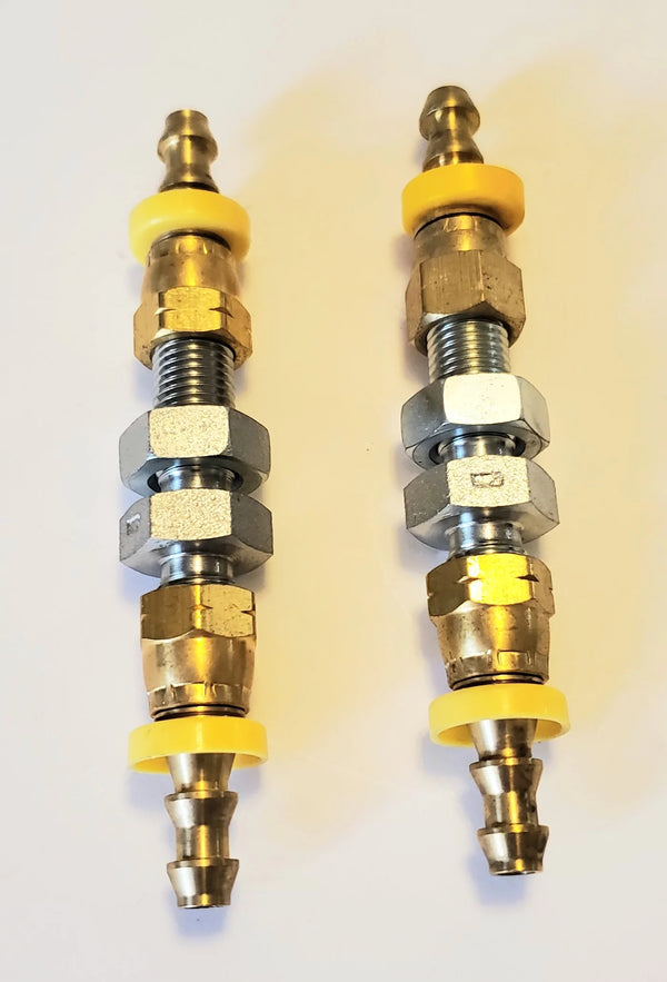 Dfuser Motorsports 1002423 Cool System Fire Wall Adapter Kit for 3/8" Hose