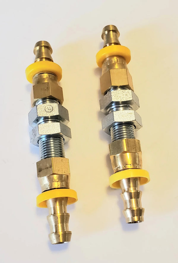 Dfuser Motorsports 1002424 Cool System Fire Wall Adapter Kit for 1/4" Hose