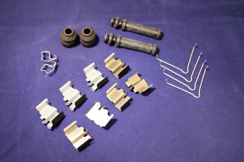 Advanced Autosports Front Brake Hardware with Anti-Rattle Clips