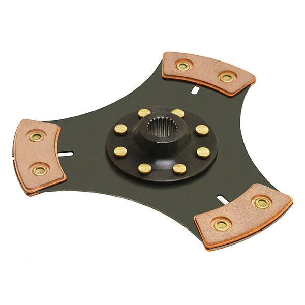 Dfuser Motorsports 1002428 Racing 3 Button Puck Quick Lock Clutch Disc (Solid Hub)