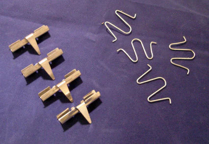 Advanced Autosports Rear Brake Hardware with Anti-Rattle Clips