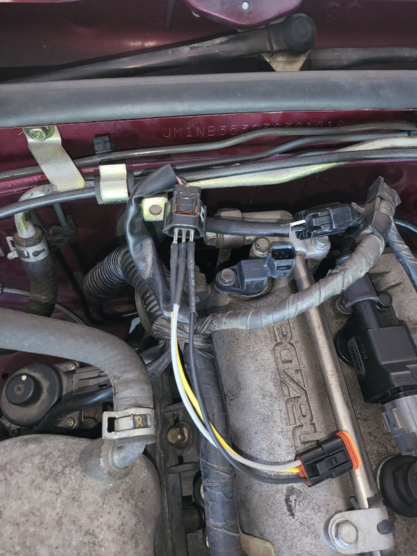 Dfuser Motorsports 1002502 Spec Miata OEM CAM Sensor with DTM Connectors & Pigtail