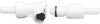 Dfuser Motorsports 1002581 Plastic Hose Quick Connector with Shut-Off 1/4” Barb