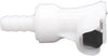 Dfuser Motorsports 1002581 Plastic Hose Quick Connector with Shut-Off 1/4” Barb