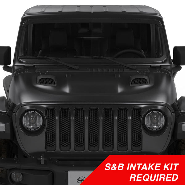 S&B Filters AS-1014 Air Hood Scoops