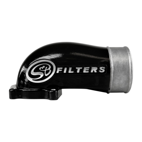 S&B Filters 76-1003B Intake Elbow with Cold Side Intercooler Piping & Boots